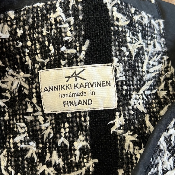 Vintage Annikki Karvinen jacket. Stunning! Handmade in Finland. XS. - Picture 5 of 7
